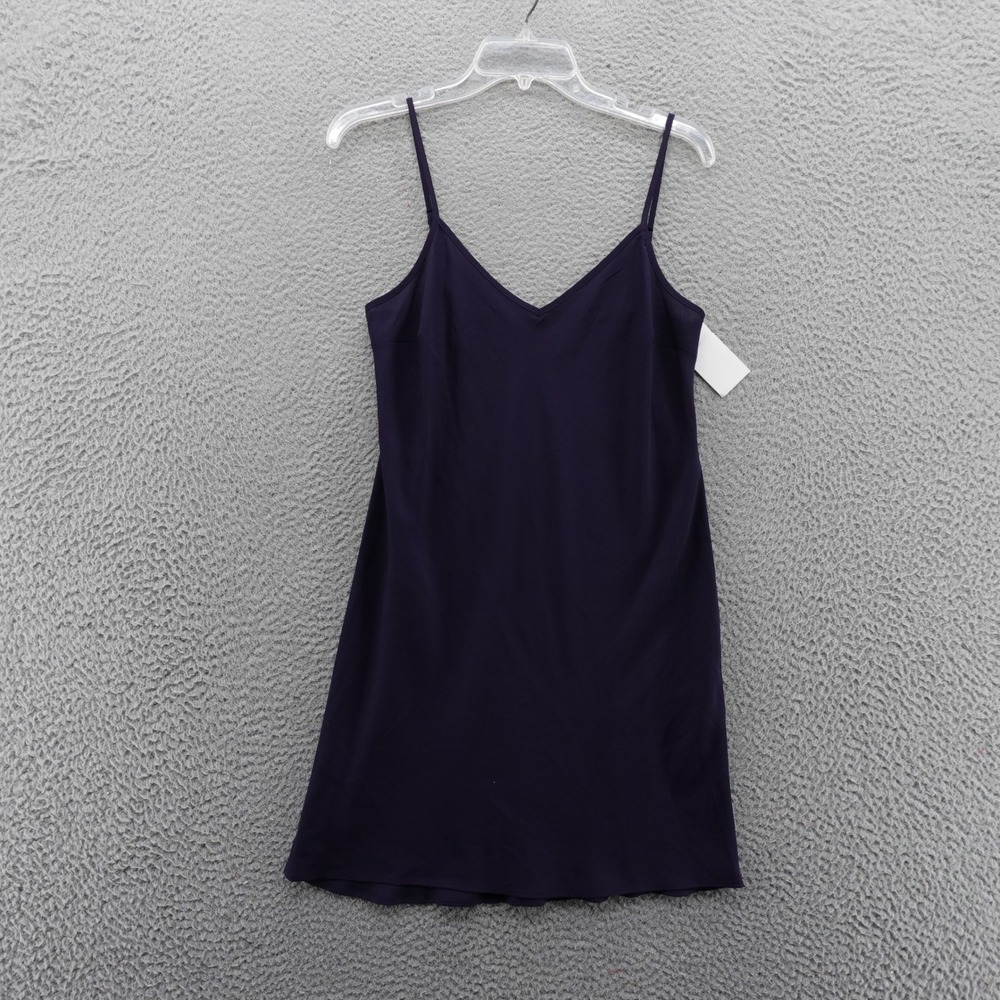 Reiss Navy Blue VNeck Sienna Slip Dress Size 6 Womens Mini Spaghetti Strap NEW